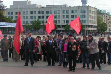 В Белгороде коммунисты и их сторонники приняли участие в мероприятиях в честь Дня Победы