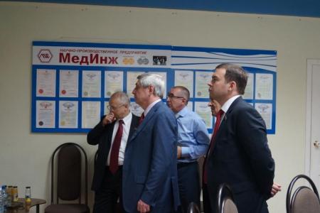 Пензенская область. Делегация депутатов-коммунистов Госдумы посетила «МедИнж»