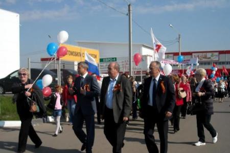 Тульская область. Шествиями и митингами отметили местные отделения КПРФ День международной солидарности трудящихся