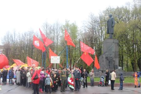 Новгородские коммунисты отметили День победы в Великой Отечественной Войне