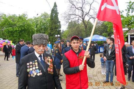 Кабардино-Балкария. Коммунисты и комсомольцы отпраздновали День Победы