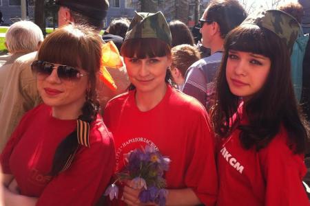 Ульяновск. Цветы к Вечному огню