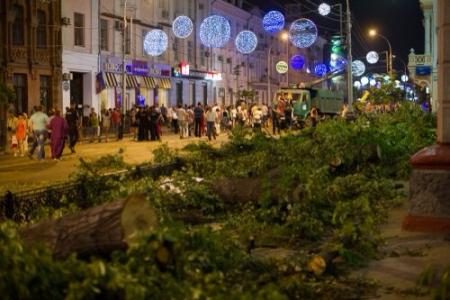 Мэр-переименователь Краснодара устроил лесоповал в историческом центре столицы Кубани. Депутат С.П.Обухов направил запрос по резонансным событиям