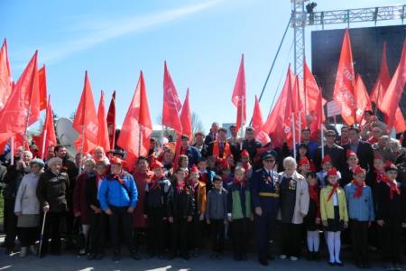 Самарская область. Возложение цветов к Вечному огню