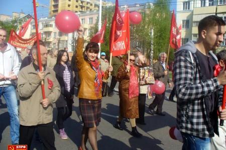 Тамбов встретил День международной солидарности трудящихся