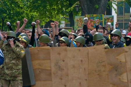 Большинство сожженых заживо боевиками "Правого сектора" в Одессе -это представители левых организаций - Компартии и  "Боротьбы"