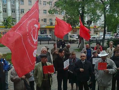 Обуздать кровавую вакханалию! В Воронеже прошел митинг в поддержку жителей юго-востока Украины