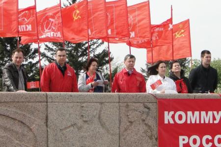 Д.Г. Новиков: «С такой политикой идти вперёд невозможно». Выступление на первомайском митинге в Благовещенске