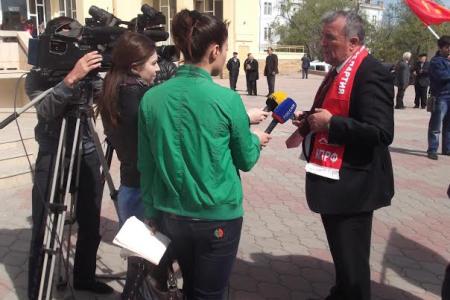 В Махачкале встретилт Международный день солидарности трудящихся