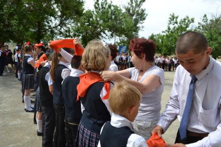 Праздник пионерии в Республике Калмыкии