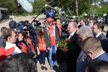 Г.А. Зюганов посетил город-герой Севастополь