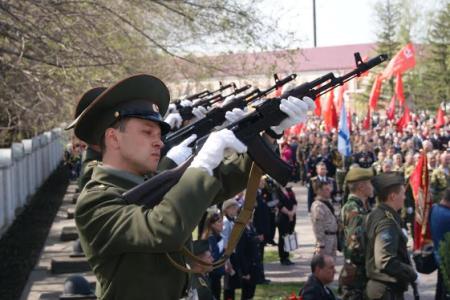 Праздник Победы в Красноярске