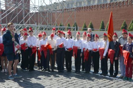 Клятва во имя добра и справедливости. На Красной площади прошел пионерский праздник