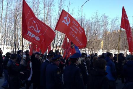 Мурманская область. День Победы под Красным Знаменем!