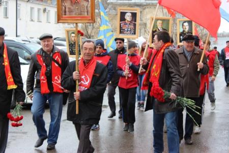 Праздник Победы в Магадане