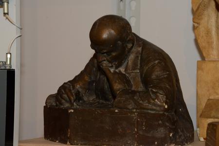 Г.А. Зюганов посетил выставку, посвященную жизни и деятельности В.И. Ленина и И.В. Сталина