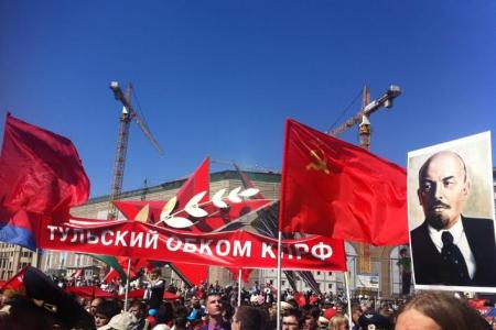Тульская область. Под Знаменем Победы и с именем Сталина!