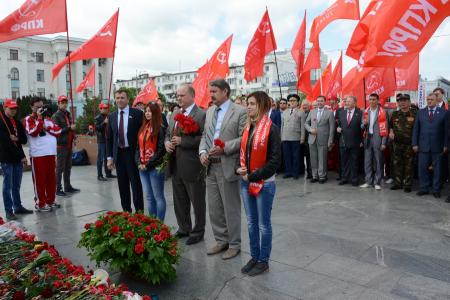 6 мая Г.А. Зюганов провел встречи в столице Республики Крым - городе Симферополе