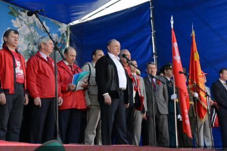 Г.А. Зюганов на митинге в Москве: Мы обязаны сплотиться и победить!