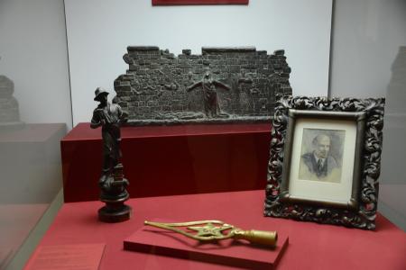 Г.А. Зюганов посетил выставку, посвященную жизни и деятельности В.И. Ленина и И.В. Сталина