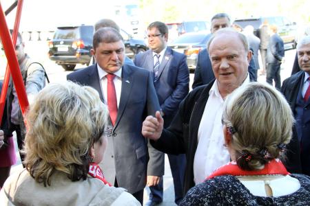 Г.А. Зюганов: Орловская область всегда отличалась грамотными кадрами, высоким чувством духа и патриотизма