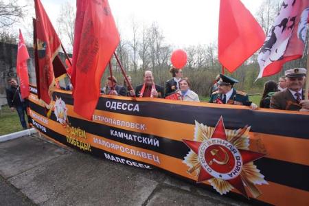 Ленинградская область отметила День Победы