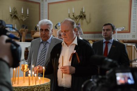 Г.А. Зюганов посетил город-герой Севастополь