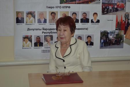 В День печати коммунисты Калмыкии провели праздничный концерт