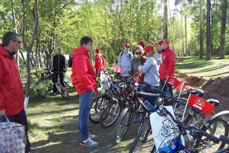Коммунисты приняли участие в ежегодном велопробеге "Пермское кольцо 2014"