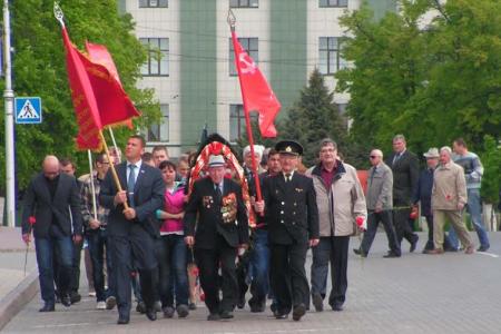 В Белгороде коммунисты и их сторонники приняли участие в мероприятиях в честь Дня Победы