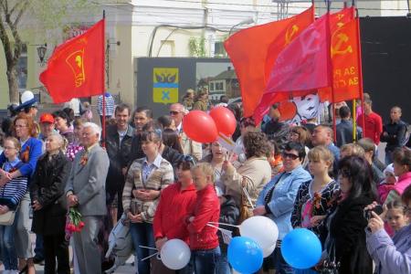 В Оренбурге коммунисты встретили День Победы