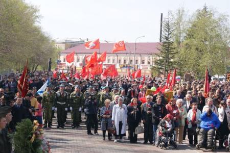 Праздник Победы в Красноярске