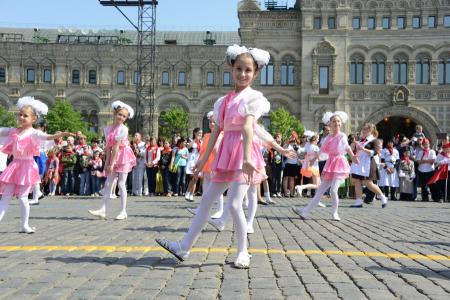 Клятва во имя добра и справедливости. На Красной площади прошел пионерский праздник