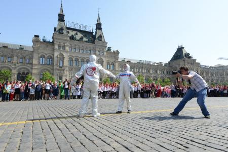 Клятва во имя добра и справедливости. На Красной площади прошел пионерский праздник