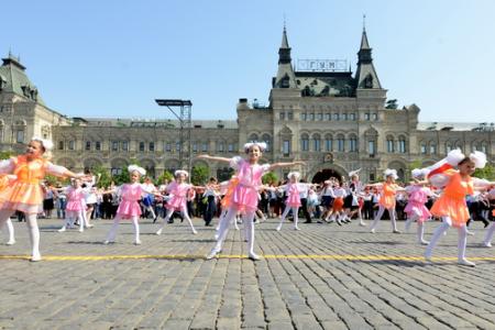 Клятва во имя добра и справедливости. На Красной площади прошел пионерский праздник