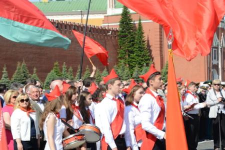 Клятва во имя добра и справедливости. На Красной площади прошел пионерский праздник