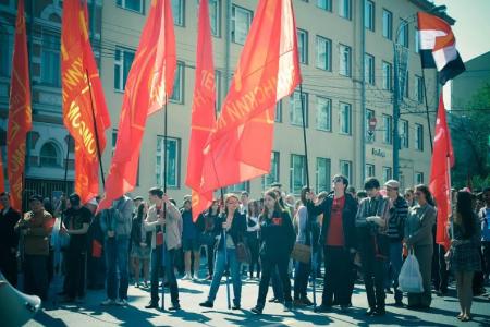 Московский Комсомол. Только в солидарности обретем победу!