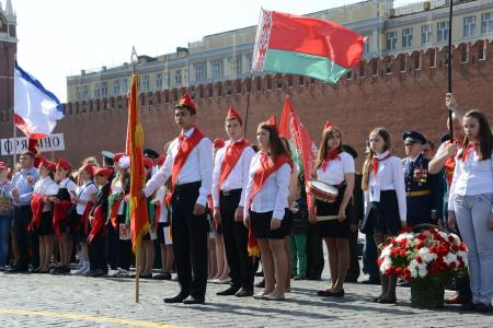 Клятва во имя добра и справедливости. На Красной площади прошел пионерский праздник