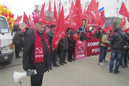 Навстречу 100-летию образования Якутской АССР! Первомай в Якутии