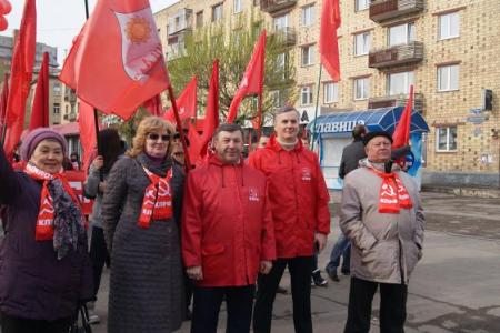 Первомай в Красноярске