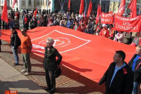 Тамбов встретил День международной солидарности трудящихся