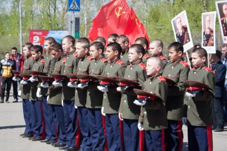 Знамя Победы реет над Томском!