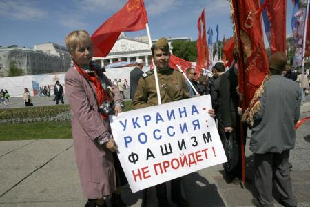 Воронежская область. Коммунисты и комсомольцы отпраздновали День Победы