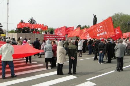Д.Г. Новиков: «С такой политикой идти вперёд невозможно». Выступление на первомайском митинге в Благовещенске