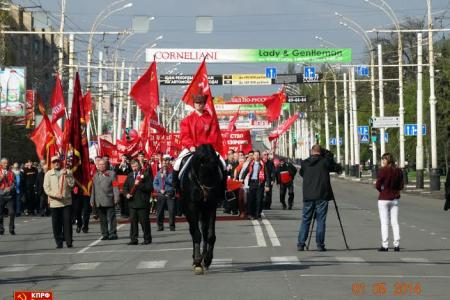 Тамбов встретил День международной солидарности трудящихся