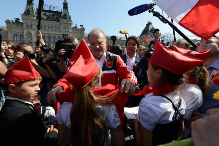 Клятва во имя добра и справедливости. На Красной площади прошел пионерский праздник