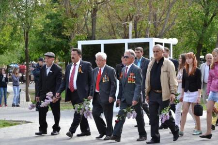 Красный День Победы в Астрахани