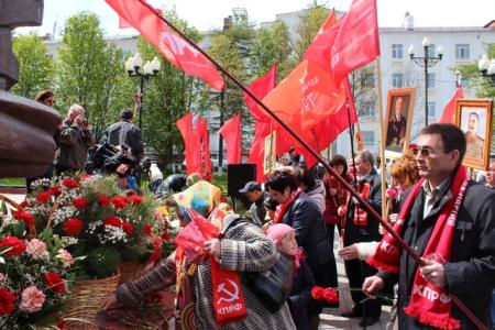Магаданская область. Коммунисты в День памяти и скорби почтили память погибших в годы войны
