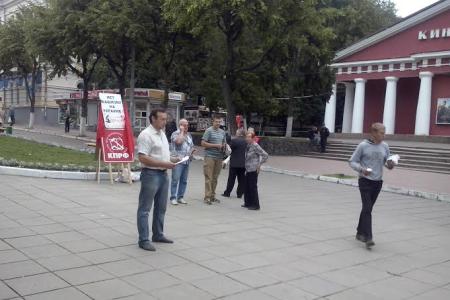 Нет фашизму! Пикеты в Орловской области