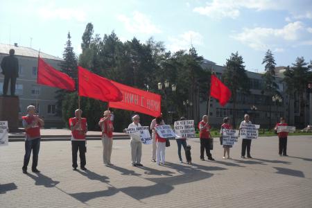 Белгородская область. Под угрозой сноса памятник В.И. Ленину в городе Щебекино
